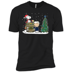 San Diego Chargers Snoopy The Peanuts Ugly Christmas Sweater  Super Bowl Men's Sleeve Shirt - The White Eagles