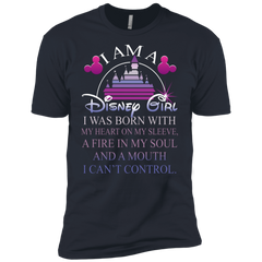 I Am A Disney Girl I Can't Control T-shirts Men's Sleeve Shirt - The White Eagles