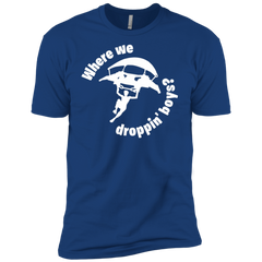 Fortnite Where We Droppin Men's Sleeve Shirt - The White Eagles