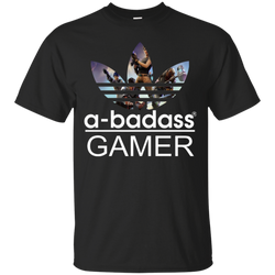 A-badass Gamer Fortnite Adidas Cotton T-Shirt - The White Eagles