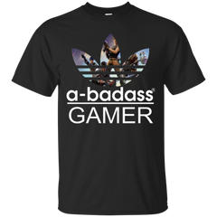 A-badass Gamer Fortnite Adidas Cotton T-Shirt - The White Eagles