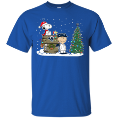 Los Angeles Rams Snoopy The Peanuts Ugly Christmas Sweater  Super Bowl Cotton T-Shirt - The White Eagles