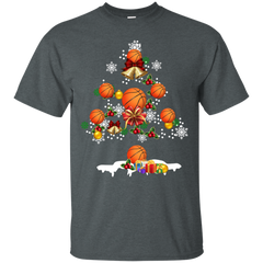 Christmas Is Coming Basketball Santa Claus Ugly Christmas Sweater Cotton T-Shirt - The White Eagles