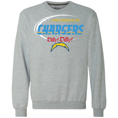 Dilly Dilly Los Angeles Chargers A True Friend Of The Chargers Sweatshirt - The White Eagles