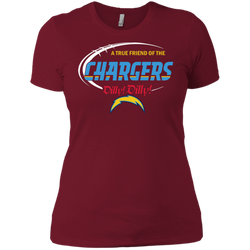 Dilly Dilly Los Angeles Chargers A True Friend Of The Chargers Ladies' Shirt - The White Eagles
