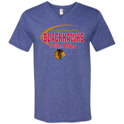 Dilly Dilly A True Friend Of The Chicago Blackhawks Men's V-Neck T-Shirt - The White Eagles