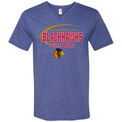 Dilly Dilly A True Friend Of The Chicago Blackhawks Men's V-Neck T-Shirt - The White Eagles