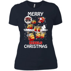 Christmas Sweaters Minions Santa Claus Merry Christmas Ladies' Shirt - The White Eagles