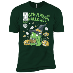 Cthulhu Likes Halloween Shirt Men's Sleeve Shirt - The White Eagles