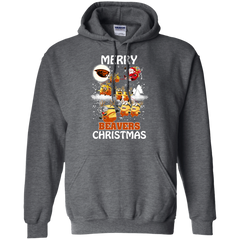 Oregon State Beavers Ugly Christmas Sweaters Minions Santa Claus Merry Christmas Hoodie - The White Eagles