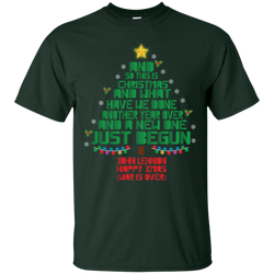And So This Is And What Have We Done Another Year Over And A New One Just Begun John Lennon War Is Over Cotton T-Shirt - The White Eagles