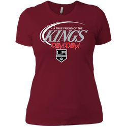 Dilly Dilly A True Friend Of The Los Angeles Kings Ladies' Shirt - The White Eagles