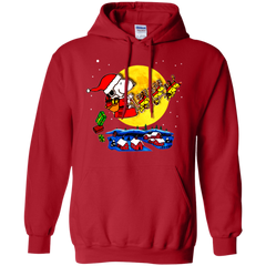 Snoopy Santa Claus Christmas The Peanuts Movie Hoodie - The White Eagles