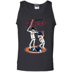 Detroit Tigers Baseball Rick And Morty Tank Top - The White Eagles