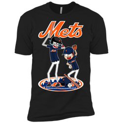 New York Mets Baseball Rick And Morty Men's Sleeve Shirt - The White Eagles
