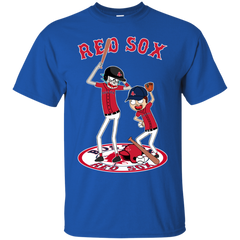 Boston Red Sox Baseball Rick And Morty Cotton T-Shirt - The White Eagles