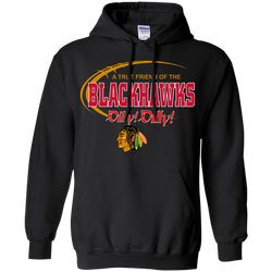 Dilly Dilly A True Friend Of The Chicago Blackhawks Hoodie - The White Eagles