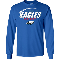 Nfl Dilly Dilly Philadelphia Eagles A True Friend Of The Eagles LS Cotton T-Shirt - The White Eagles
