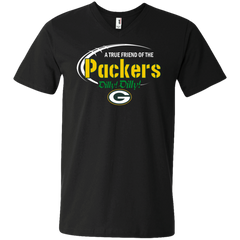Dilly Dilly Packers A True Friend Of The Packers Men's V-Neck T-Shirt - The White Eagles