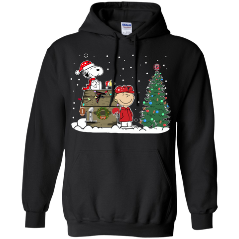 Atlanta Falcons Snoopy The Peanuts Ugly Christmas Sweater  Super Bowl Hoodie - The White Eagles