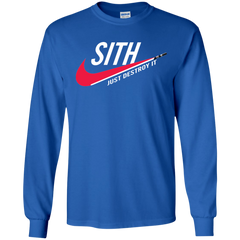 Sith Just Destroy It Shirt LS Cotton T-Shirt - The White Eagles