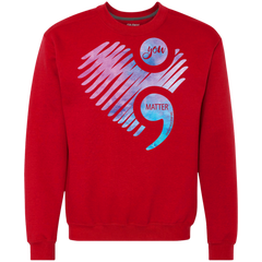 You Matter Don't Let Your Story End Semicolon Shirt Sweatshirt - The White Eagles