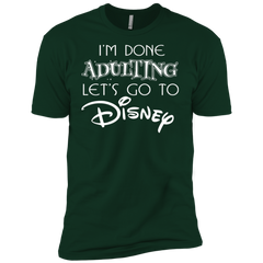 I'm Done Adulting Let's Go To Disney Shirt Men's Sleeve Shirt - The White Eagles