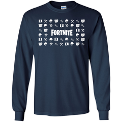 Fortnite Funny LS Cotton T-Shirt - The White Eagles