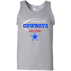 Nfl Dilly Dilly Dallas Cowboys A True Friend Of The Cowboys Tank Top - The White Eagles