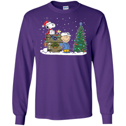 Tennessee Titans Snoopy The Peanuts Ugly Christmas Sweater  Super Bowl LS Cotton T-Shirt - The White Eagles