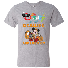 Disney World Is Calling And I Must Go T-shirts, Hoodie Men's V-Neck T-Shirt - The White Eagles