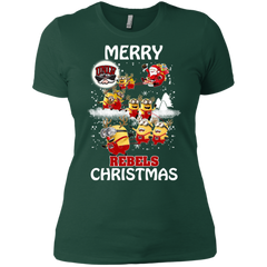 Christmas Sweaters Minions Santa Claus Merry Christmas Ladies' Shirt - The White Eagles