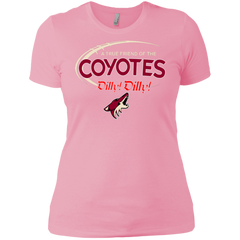 Dilly Dilly A True Friend Of The Arizona Coyotes Ladies' Shirt - The White Eagles