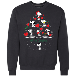 Snoopy Merry Christmas The Peanuts Movie Sweatshirt - The White Eagles