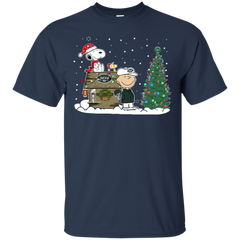 New York Jets Snoopy The Peanuts Ugly Christmas Sweater  Super Bowl Cotton T-Shirt - The White Eagles
