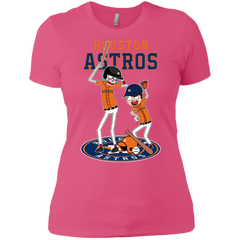 Houston Astros Baseball Rick And Morty Ladies' Shirt - The White Eagles
