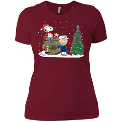 Indianapolis Colts Snoopy The Peanuts Ugly Christmas Sweater  Super Bowl Ladies' Shirt - The White Eagles