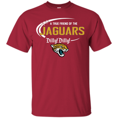 Dilly Dilly Jaguars A True Friend Of The Jaguars Cotton T-Shirt - The White Eagles