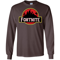 Fortnite Jurassic Park Jurassic World Fallen Kingdom LS Cotton T-Shirt - The White Eagles