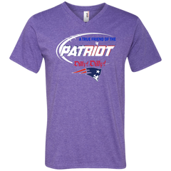Dilly Dilly Patriots A True Friend Of The Patriots Men's V-Neck T-Shirt - The White Eagles