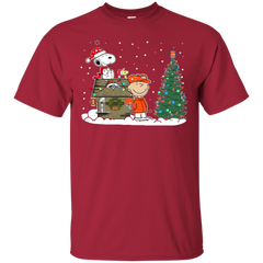Denver Broncos Snoopy The Peanuts Ugly Christmas Sweater  Super Bowl Cotton T-Shirt - The White Eagles