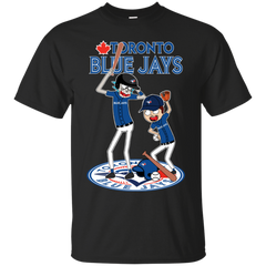 Toronto Blue Jays Baseball Rick And Morty Cotton T-Shirt - The White Eagles
