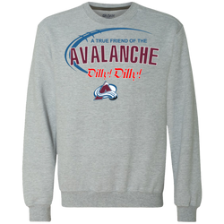 Dilly Dilly A True Friend Of The Colorado Avalanche Sweatshirt - The White Eagles