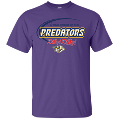 Dilly Dilly A True Friend Of The Nashville Predators Cotton T-Shirt - The White Eagles