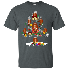 Christmas Is Coming Football Santa Claus Ugly Christmas Sweater Cotton T-Shirt - The White Eagles