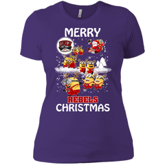 Christmas Sweaters Minions Santa Claus Merry Christmas Ladies' Shirt - The White Eagles