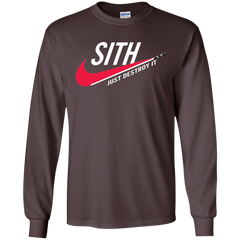 Sith Just Destroy It Shirt LS Cotton T-Shirt - The White Eagles