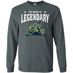 Fortnite My Bush Is Legendary LS Cotton T-Shirt - The White Eagles