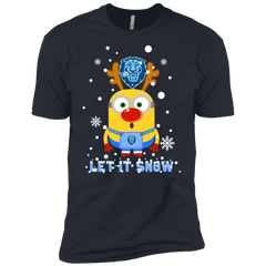 Minion Columbia Lions Ugly Christmas Sweaters Let It Snow Men's Sleeve Shirt - The White Eagles