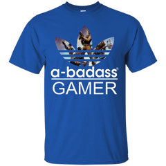 A-badass Gamer Fortnite Adidas Cotton T-Shirt - The White Eagles